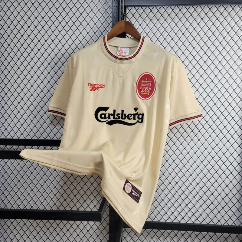 Liverpool 1996-os vendég mez