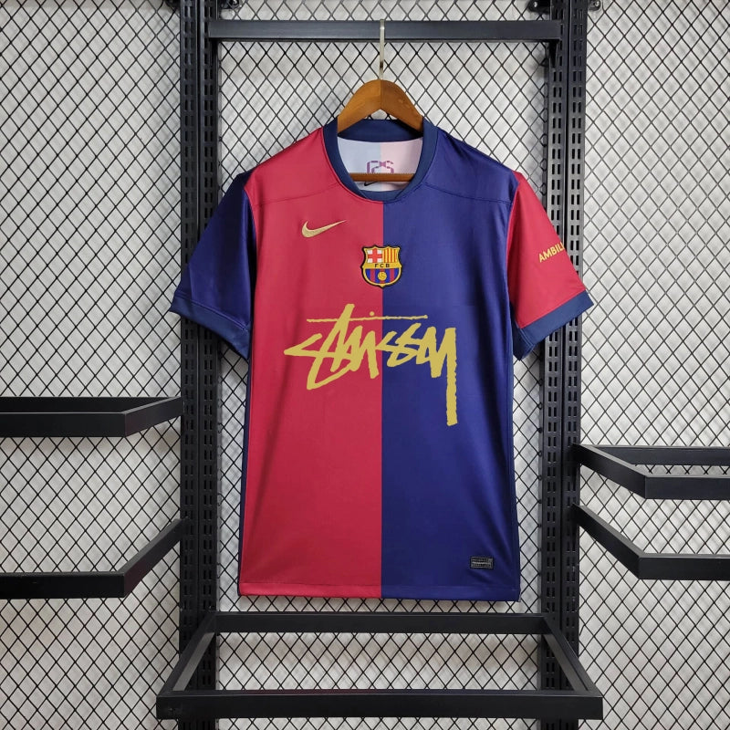 Barcelona 2024-es „Stüssy” limitált mez