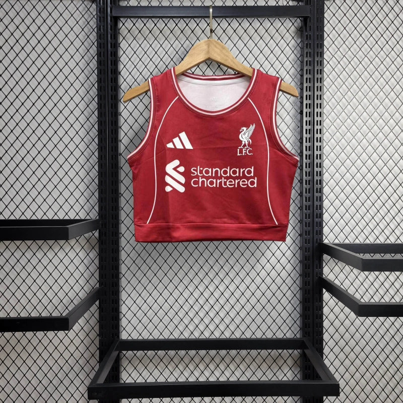 Liverpool 2025-ös hazai crop top