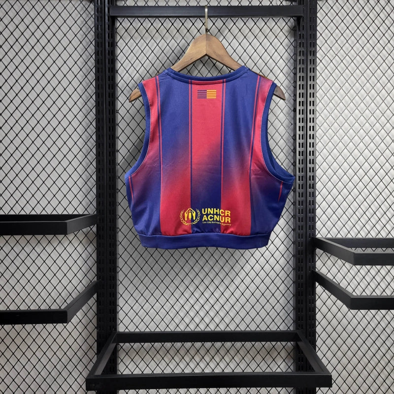 FC Barcelona 2025-ös hazai crop top