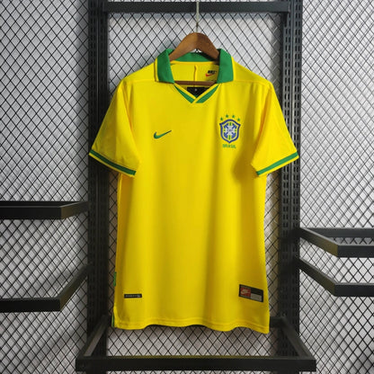 Brazylia 1997 Domowa koszulka krajowa