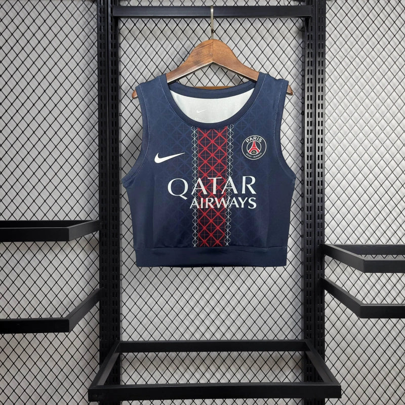 Paris Saint-Germain 2025-ös hazai crop top